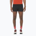 Pantaloncini da corsa Salomon S/Lab Speed Spl 3" uomo nero profondo / rosso fuoco