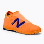 Scarpe da calcio per bambini New Balance Tekela V3+ Magique JNR TF impulso/arancio vibrante