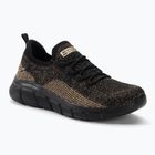 Scarpe SKECHERS Bobs B Flex Fall Sparks donna nero/oro