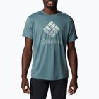 Columbia Zero Ice maglia da trekking da uomo Cirro-Cool Graphic grafica in metallo/cappuccio grafica nightscape