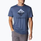 Columbia Zero Ice maglia da trekking da uomo Cirro-Cool Graphic dk mountain/hood nightscape graphic