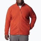Felpa Columbia Fast Trek II wrap da uomo in pile rosso