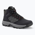 Columbia Transverse Hike Waterproof scarpe da trekking da uomo nero/rosso montagna