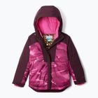 Giacca da sci Columbia Mighty Mogul III Print rosa ghiaccio/ moonvista per bambini