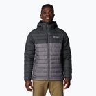 Piumino Columbia Powder Lite II da uomo con cappuccio city grey/ shark