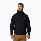 Giacca softshell Columbia Challenger II Windbreaker nera da uomo