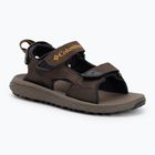 Sandali Columbia Konos Hiker 3-Strap da uomo in cordovan/fango