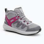 Columbia Youth Peakfreak Rush Mid Waterproof ti grigio acciaio/teal scarpe da trekking per bambini