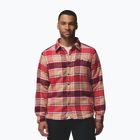 Camicia uomo Columbia Windward II rich wine trapper windowpane