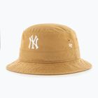 47 Brand MLB New York Yankees Cappello a secchiello cammello