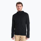 Uomo Icebreaker Merino 260 Quantum IV Zip Hoodie nero