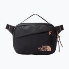 Marsupio da donna The North Face Isabella nero light heather/corallo bruciato metallizzato
