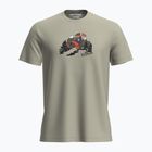 Uomo Icebreaker Merino 150 Tech Lite SS Tee Catch Me Outside ashen trekking shirt