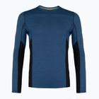 Maglia termica da uomo Smartwool Merino Sport Crew laguna blue/deep navy
