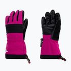Guanto da sci per bambini The North Face Montana Ski fuschia rosa/nero