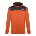 Felpa da trekking da uomo The North Face Reaxion Fleece P/O Hoodie bronzo rustico/grigio asfalto