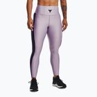 Leggings da allenamento donna Under Armour Project Rock HG Ankle purple luxe