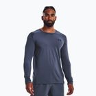 Under Armour Armourprint downpour grigio/nero da uomo a maniche lunghe per l'allenamento