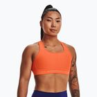 Reggiseno fitness Under Armour Crossback Mid arancione/giallo arancione