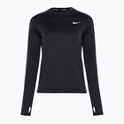 Donna Nike Dri-Fit Pacer Crew running a maniche lunghe nero