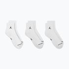 Calzini Nike Jordan Everyday Ankle 3 paia white/black