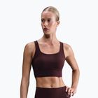Reggiseno sportivo Nike Zenvy Medium-Support burgundy crush/sail