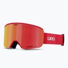 Giro Axis rosso&nero terzi/ember/infrarossi occhiali da sci
