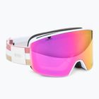 Occhiali da sci da donna Giro Ella white lx stripe/pink/infrared