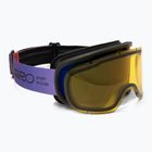 Maschera da sci Giro Roam red/blue faded/grey cobalt/yellow