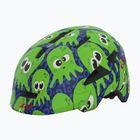 Giro Scamp II casco da bici per bambini mezzanotte opaco/verde brillante Inked