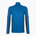 Maglia termica da uomo Smartwool Merino Sport 1/4 Zip laguna blue/deep navy