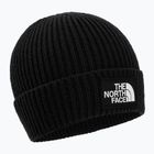 Berretto invernale per bambini The North Face TNF Box Logo Cuffed nero
