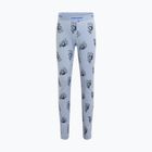 Pantaloni termici bambini icebreaker Merino 200 Oasis Bear Tour zinc blue/aop