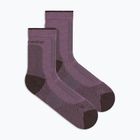 Calze da donna Icebreaker Merino Hike+ Ultralight Quarter grey plum/bittersweet