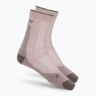Calze da donna Icebreaker Merino Hike+ Ultralight Quarter pink quartz/porcini