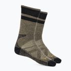 Smartwool Mountaineer Max Cushion Tall Crew calze da trekking in oliva militare