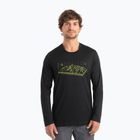 Maglia termica da uomo icebreaker Merino 150 Tech Lite II Tee Alps 3D black