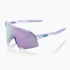 Occhiali da sole 100% S3 specchio lucido lavanda traslucido/ iper lavanda