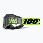 Occhiali da ciclismo 100% Accuri 2 OTG neon yellow/clear