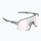 100% S3 occhiali da sole lucidi traslucidi grigio/oro rosa a specchio fotocromatico