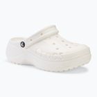 Crocs Baya Platform Clog bianco