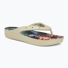 Infradito Crocs Classic Platform Retro Resort Donna osso/multi