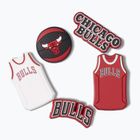 Crocs Jibbitz™ NBA Chicago Bulls spilla 5 pezzi.