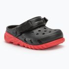 Crocs Duet Max II Clog Infradito per bambini nero/rosso