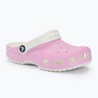 Infradito Crocs Classic Glow in the Dark con fenicottero per bambini