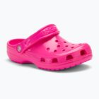 Crocs Classic Neon Highlighter Clog rosa crush infradito per bambini