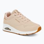 Scarpe da donna SKECHERS Uno Shimmer Away beige