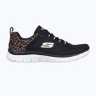 SKECHERS scarpe da donna Flex Appeal 4.0 Wild Ballad nero/leopardo