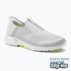 Scarpe SKECHERS Slip-ins Go Walk 6 Easy On grigio/grigio/verde da uomo