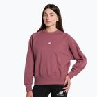 Felpa New Balance Athletics Remastered French Terry Crewneck donna lavata bordeaux